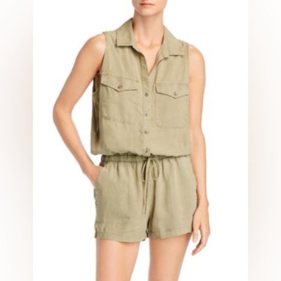 Bella Dahl Pants - Bella Dahl
Drawstring Utility Romper  (D2)